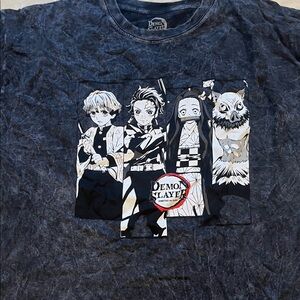 Demon Slayer Blue Graphic Tee
